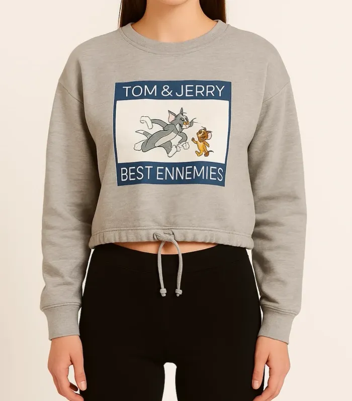 Crop top Tom & Jerry taille xl