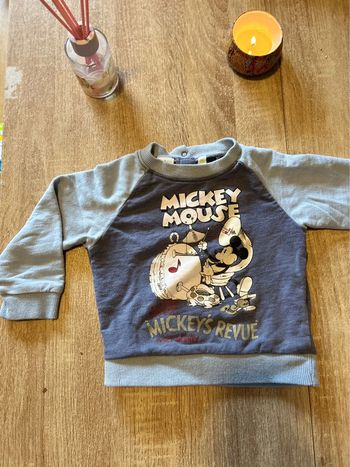 Sweat-shirt 12 mois Mickey