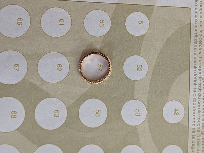 Bague 💍 Titane, Style Double Anneau Torsadé avec Détail Central neuve - photo numéro 6