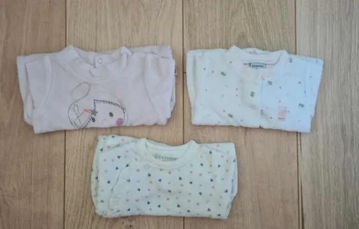 Lot pyjamas naissance