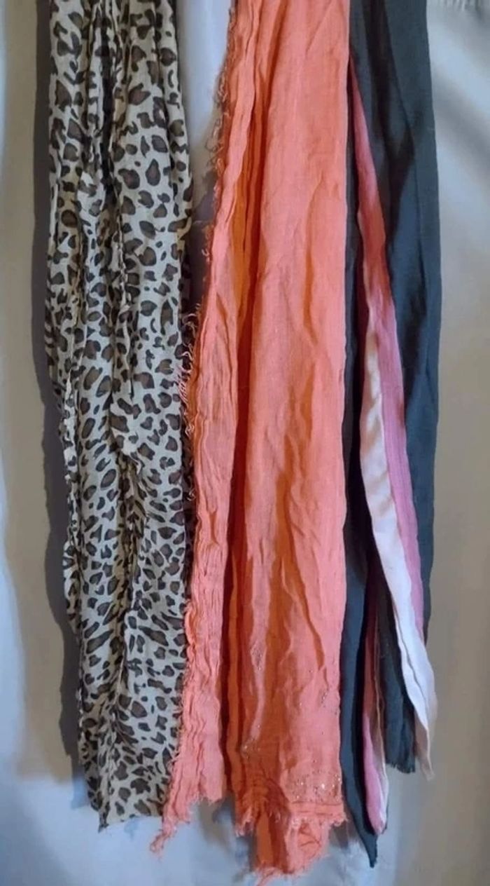 Lots de 3 Foulards - photo numéro 4