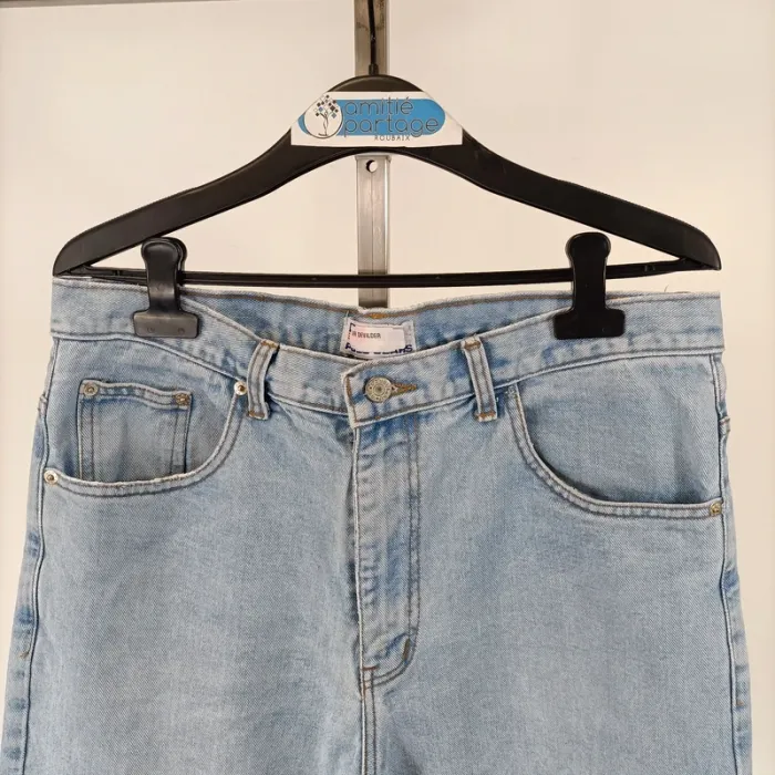 Jean - Polo Jeans - W34 Taille 44 - bleu clair 100% coton A186 - photo numéro 4