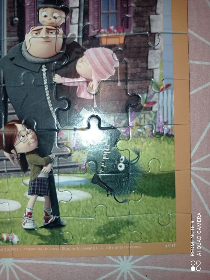 Puzzle + poster, Moi moche et méchant, 45 pièces, MB - photo numéro 6