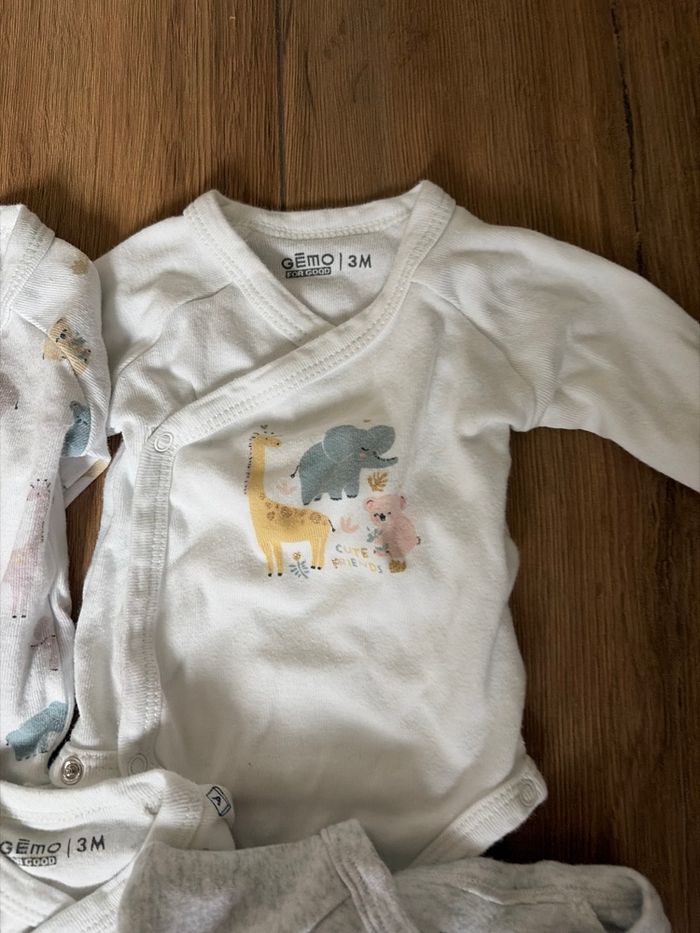 Lot 7 bodys manches longues - photo numéro 2