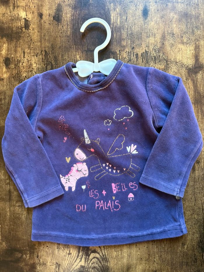 Haut pyjama 12m