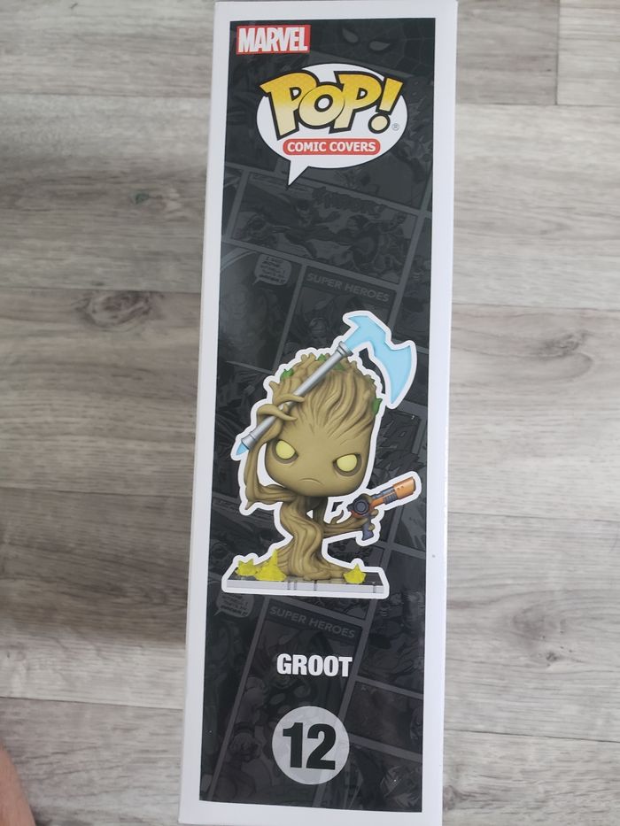 Funko pop Marvel comic groot 12 - photo numéro 4