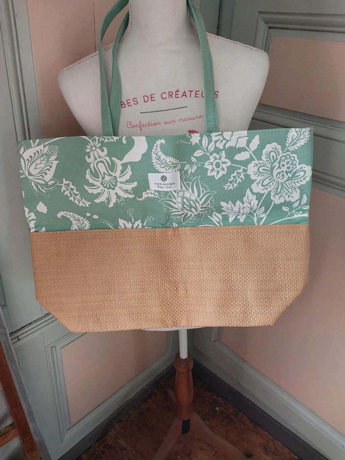 Sac cabas Yves Rocher idéal plage neuf avec étiquette