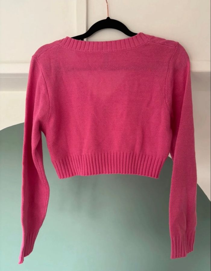 Pull court rose - photo numéro 2