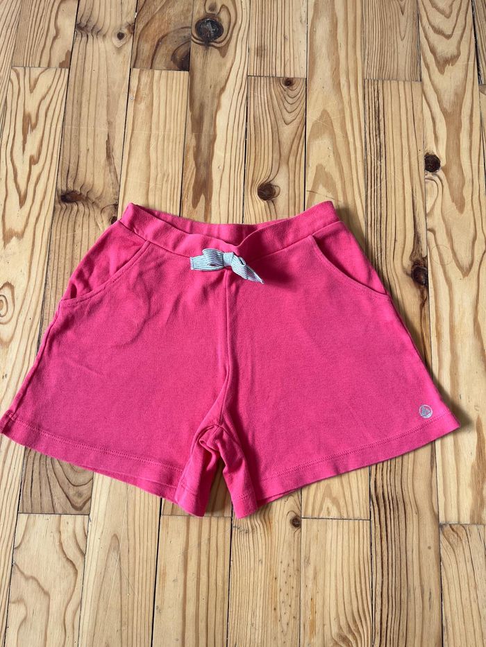 Short rose Petit Bateau 6 ans