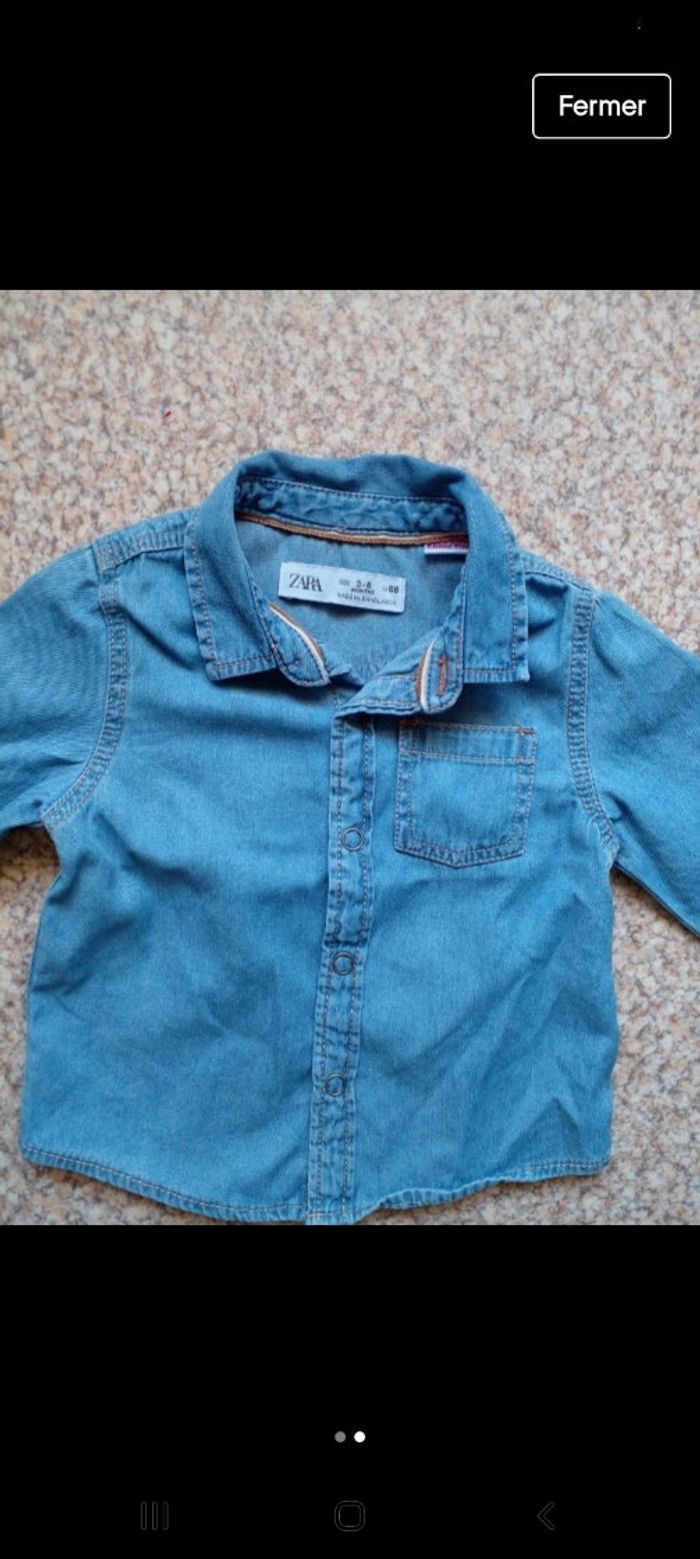Chemise en jean léger - photo numéro 2