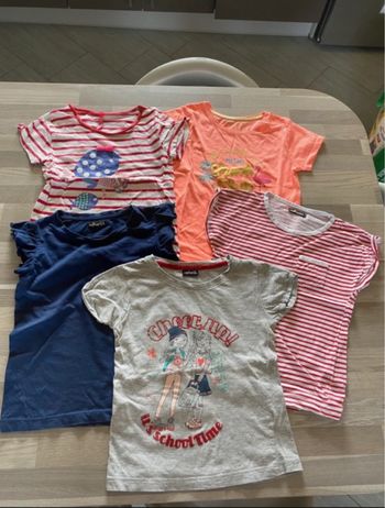 Lot de 5 t-shirts 6 ans