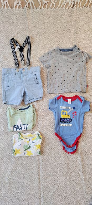Lot vêtements garçon 6 mois