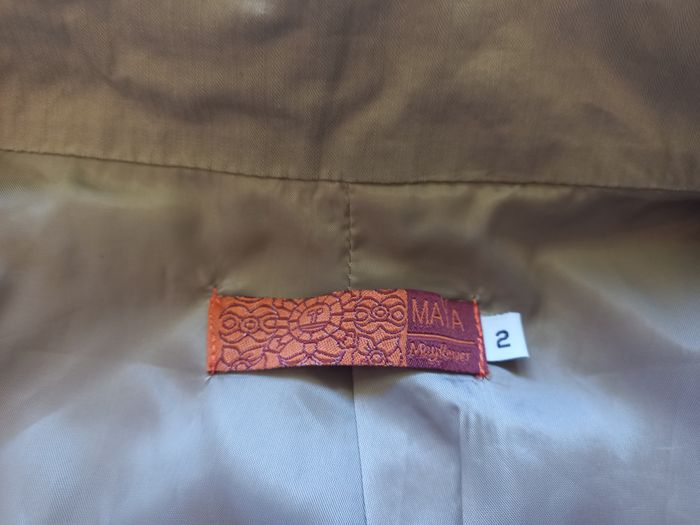 🧥 Veste kaki légère doublée – Taille 2 – Marque Maya 💚 - photo numéro 5