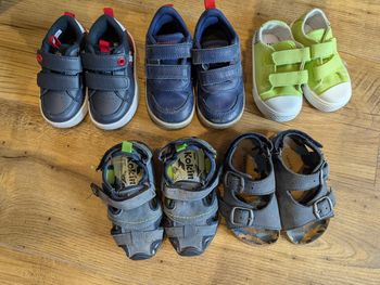 Lot chaussures 19/20/21/22