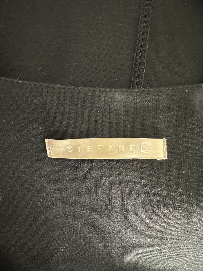 Petite robe noire moulante Stefanel T40 L - photo numéro 7