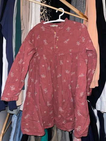 Robe bordeaux taille 6 ans Vertbaudet