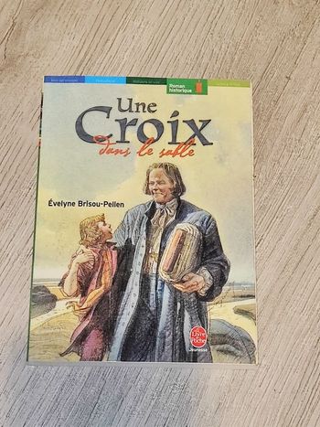 Livre " une croix dans le sable "