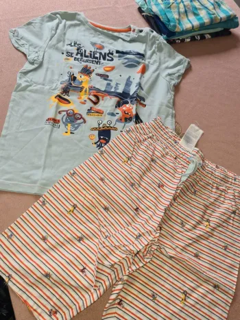 Pyjama sergent major 11 ans 2 pièces