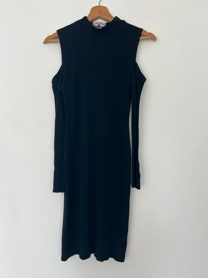 Robe basique noire femme Pimkie