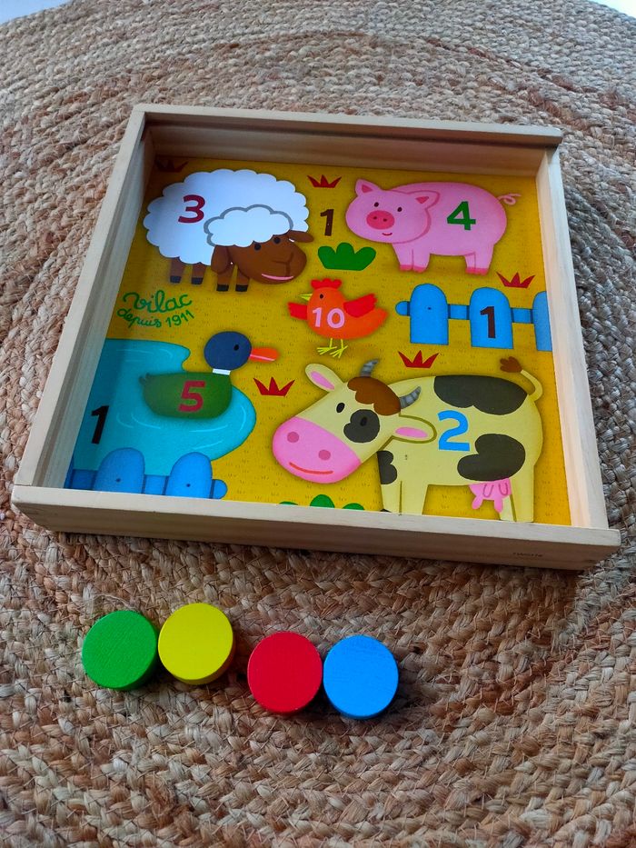 Coffret jeux en bois Vilac - photo numéro 4