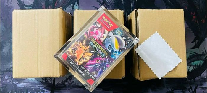 Lot de 3 PROTECTIONS ACRYLIQUES pour BUNDLE POKÉMON