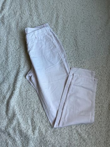 Pantalon effet lin