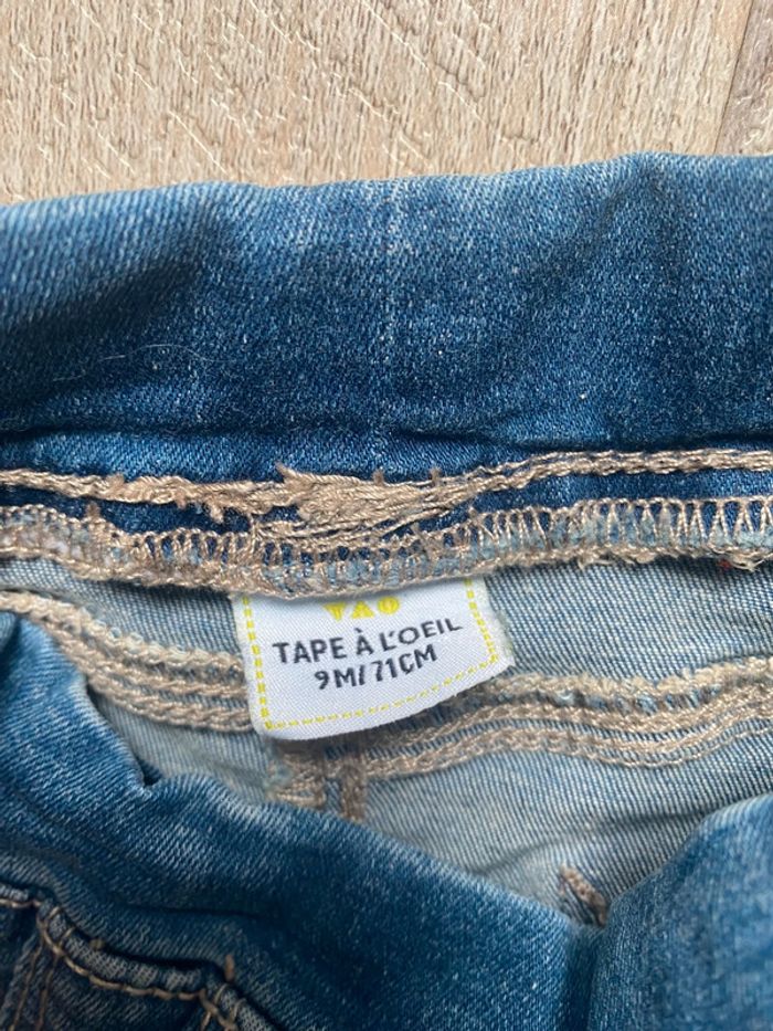 Pantalon en Jean - 9 mois - photo numéro 3