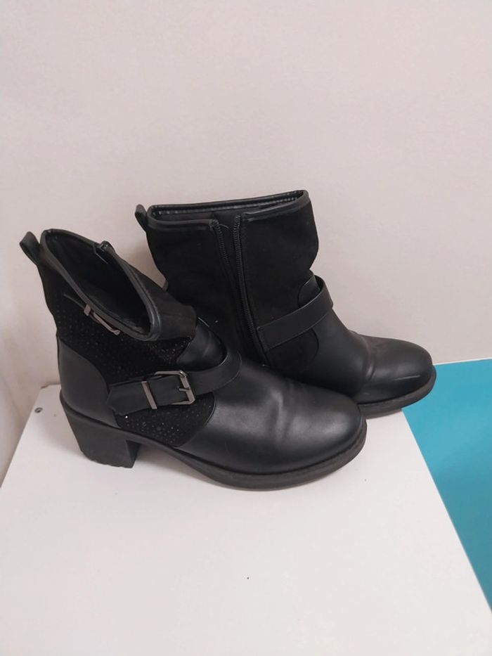 Bottine femme avec talon 39 gemo - photo numéro 2