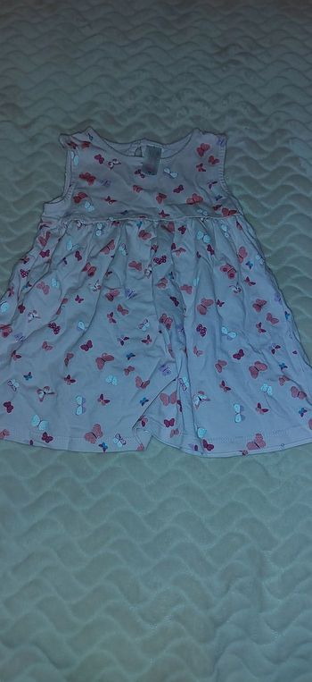 Robe 86cm 18 mois c&a