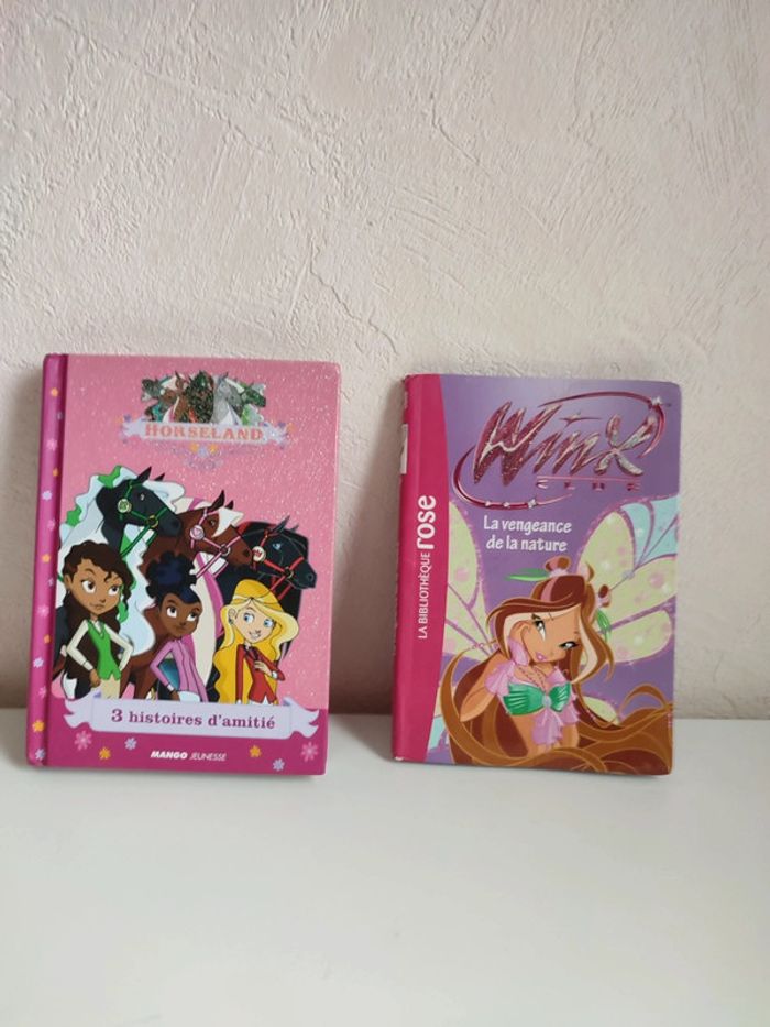 Livre 3 histoire s d'amitié et cheveaux + winx offert