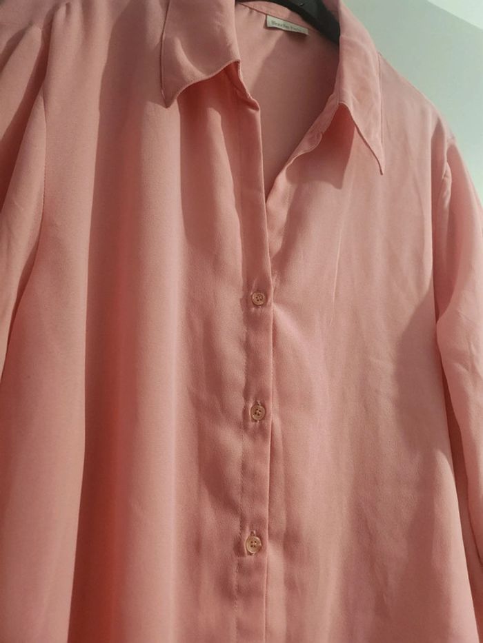 Haut chemisier rose coquette - photo numéro 4
