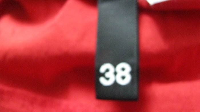 chemise rouge t38 - photo numéro 4