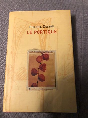 Livre: le portique de Philippe delerm