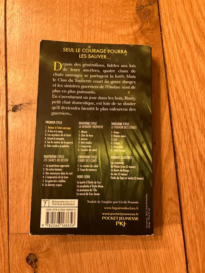 La guerre des clans- cycle 1- livre 1 - photo numéro 2