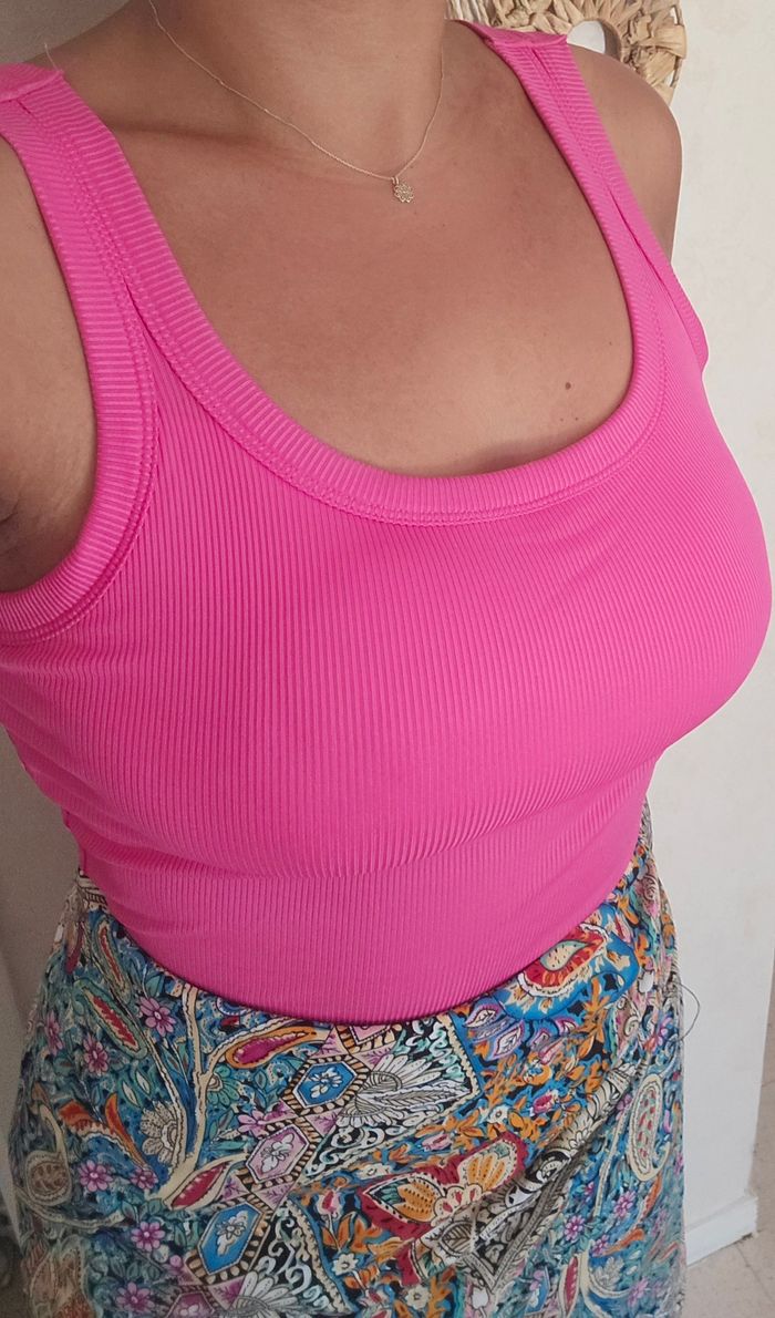 Débardeur avec brassière integrée