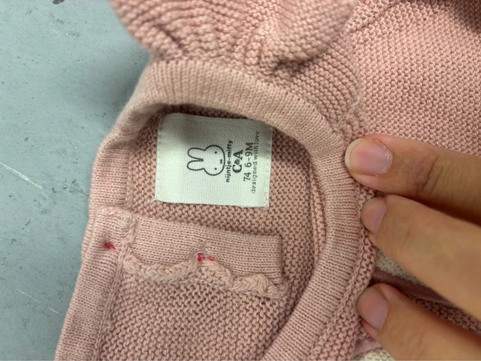 Ensemble en maille rose - photo numéro 2