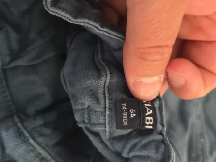 Short jean bleu 6ans - photo numéro 3