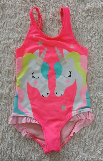 Maillot de bain fluo 2 ans
