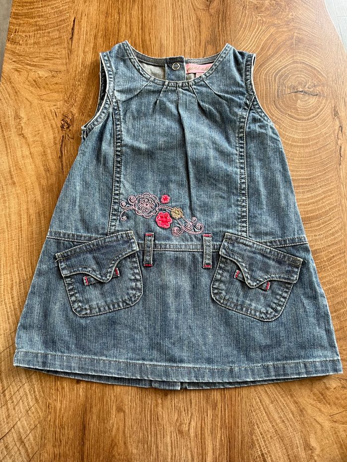 Robe jeans bébé fille