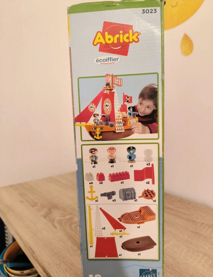 bateau pirate abrick écoiffier 3023 - photo numéro 10