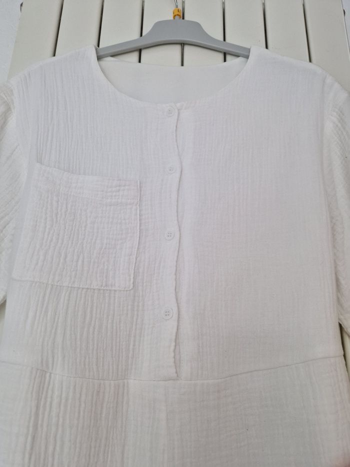 combi short doublé avec ceinture - photo numéro 2