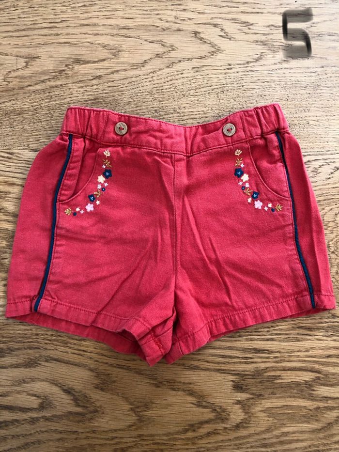Short été fille 5 ans