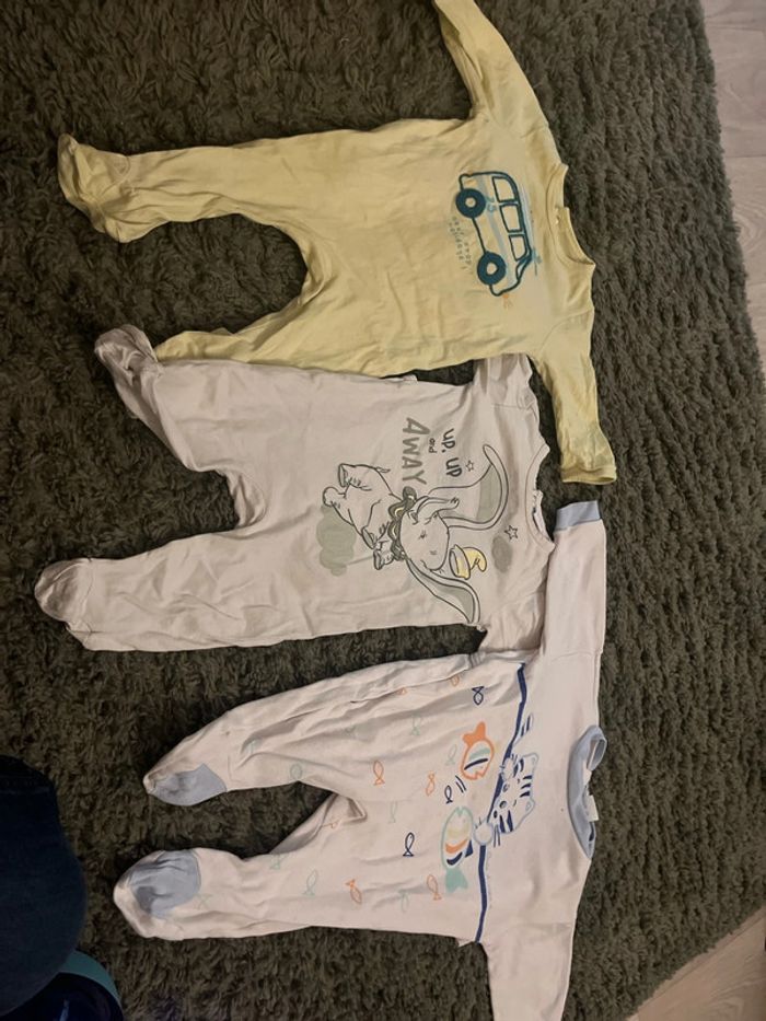 Lot de pyjamas 6 mois