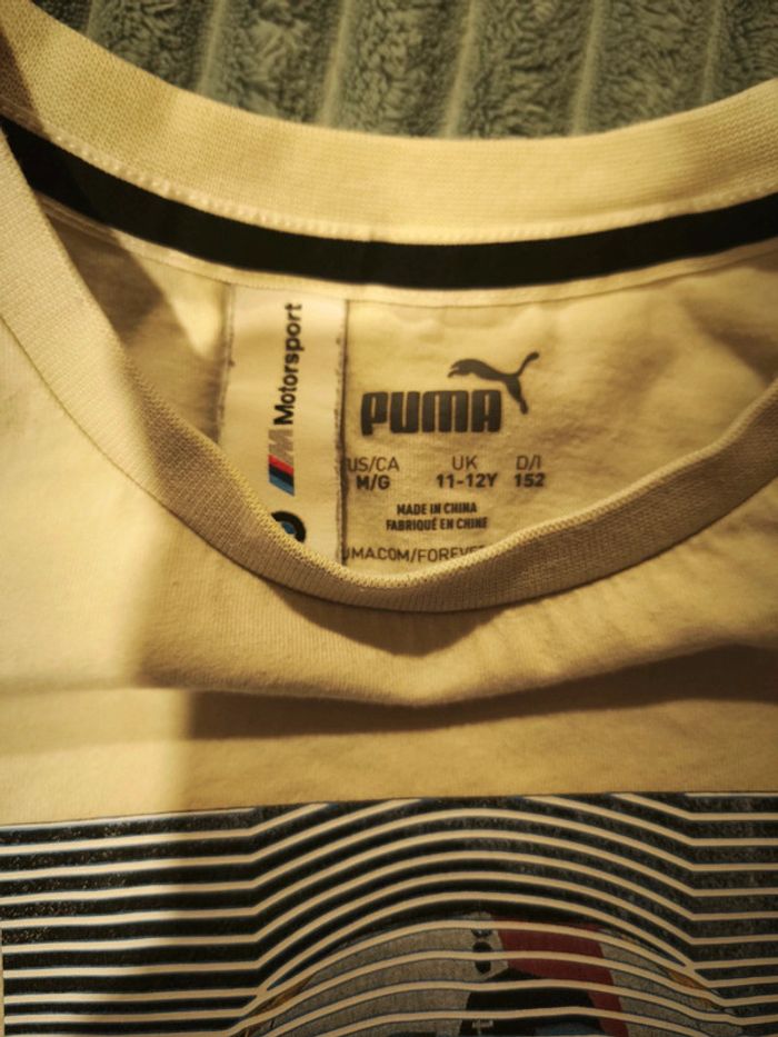 Tee-shirt Garçon BMW Puma 11-12 ans - photo numéro 2