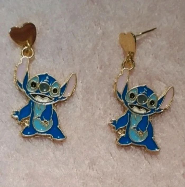 Boucles d'oreilles Stitch Disney - photo numéro 4