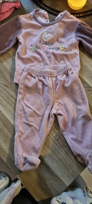 Pyjama hiver 2 pièces