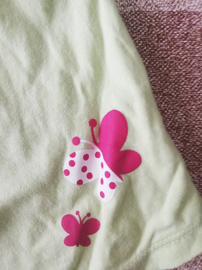 Short 24 mois vert papillon - photo numéro 3