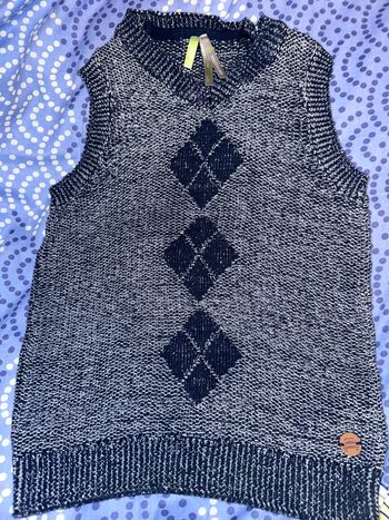 Pull sans manche 4 ans