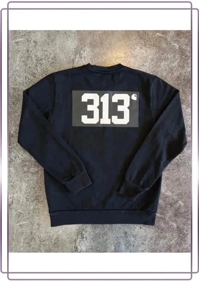 Sweat noir homme Carhartt taille S Hoodie Crew Neck men - Girocollo uomo - Rundhalsausschnitt Herren - photo numéro 3