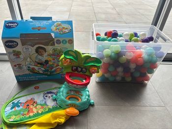 VTech Ma Piscine à balles interactive + 250 balles Ludi